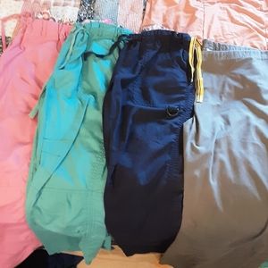 Womens XS scrub pants bundle x4